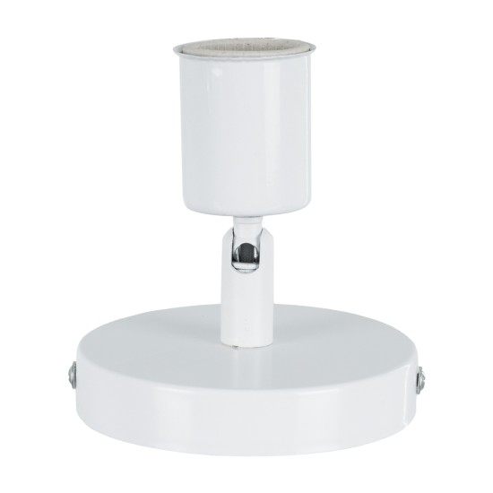 GLOBOSTAR® SARA 00842 Μοντέρνο Φωτιστικό Οροφής με Ντουί 1 x E27 AC 220-240V IP20 - Λευκό - Μ10 x Π10 x Υ10.3cm GLOBOSTAR® SARA 00842 Μοντέρνο Φωτιστικό Οροφής με Ντουί 1 x E27 AC 220-240V IP20 - Λευκό - Μ10 x Π10 x Υ10.3cm