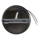 GLOBOSTAR® SARA 00844 Μοντέρνο Φωτιστικό Οροφής με Ντουί 1 x E27 AC 220-240V IP20 - Ασημί - Μ10 x Π10 x Υ10.3cm