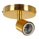 GLOBOSTAR® SARA 00845 Μοντέρνο Φωτιστικό Οροφής με Ντουί 1 x E27 AC 220-240V IP20 - Χρυσό - Μ10 x Π10 x Υ10.3cm GLOBOSTAR® SARA 00845 Μοντέρνο Φωτιστικό Οροφής με Ντουί 1 x E27 AC 220-240V IP20 - Χρυσό - Μ10 x Π10 x Υ10.3cm