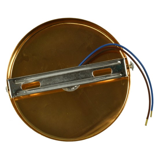 GLOBOSTAR® SARA 00845 Μοντέρνο Φωτιστικό Οροφής με Ντουί 1 x E27 AC 220-240V IP20 - Χρυσό - Μ10 x Π10 x Υ10.3cm GLOBOSTAR® SARA 00845 Μοντέρνο Φωτιστικό Οροφής με Ντουί 1 x E27 AC 220-240V IP20 - Χρυσό - Μ10 x Π10 x Υ10.3cm