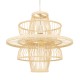 GLOBOSTAR® BALI 00861 Boho Κρεμαστό Φωτιστικό Οροφής με Ντουί 1 x E27 AC 220-240V IP20 - Μπεζ - Μ45 x Π45 x Υ42.5cm GLOBOSTAR® BALI 00861 Boho Κρεμαστό Φωτιστικό Οροφής με Ντουί 1 x E27 AC 220-240V IP20 - Μπεζ - Μ45 x Π45 x Υ42.5cm