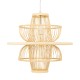 GLOBOSTAR® BALI 00861 Boho Κρεμαστό Φωτιστικό Οροφής με Ντουί 1 x E27 AC 220-240V IP20 - Μπεζ - Μ45 x Π45 x Υ42.5cm GLOBOSTAR® BALI 00861 Boho Κρεμαστό Φωτιστικό Οροφής με Ντουί 1 x E27 AC 220-240V IP20 - Μπεζ - Μ45 x Π45 x Υ42.5cm