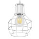GLOBOSTAR® CAGE 00867 Vintage Κρεμαστό Φωτιστικό Οροφής με Ντουί 1 x E27 AC 220-240V IP20 - Λευκό - Μ15 x Π15 x Υ22cm GLOBOSTAR® CAGE 00867 Vintage Κρεμαστό Φωτιστικό Οροφής με Ντουί 1 x E27 AC 220-240V IP20 - Λευκό - Μ15 x Π15 x Υ22cm