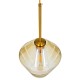 GLOBOSTAR® AMARIS 00869 Μοντέρνο Κρεμαστό Φωτιστικό Οροφής με Ντουί 1 x E27 AC 220-240V IP20 - Χρυσό & Μελί - Μ22 x Π22 x Y22cm GLOBOSTAR® AMARIS 00869 Μοντέρνο Κρεμαστό Φωτιστικό Οροφής με Ντουί 1 x E27 AC 220-240V IP20 - Χρυσό & Μελί - Μ22 x Π22 x Y22cm