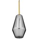 GLOBOSTAR® AMARIS 00874 Μοντέρνο Κρεμαστό Φωτιστικό Οροφής με Ντουί 1 x E27 AC 220-240V IP20 - Χρυσό & Μαύρο Φιμέ - Μ17 x Π17 x Υ30cm GLOBOSTAR® AMARIS 00874 Μοντέρνο Κρεμαστό Φωτιστικό Οροφής με Ντουί 1 x E27 AC 220-240V IP20 - Χρυσό & Μαύρο Φιμέ - Μ17 x Π17 x Υ30cm