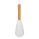 GLOBOSTAR® DILLON 00876 Μοντέρνο Κρεμαστό Φωτιστικό Οροφής με Ντουί 1 x E27 AC 220-240V IP20 - Λευκό & Μπεζ - Μ11 x Π11 x Υ36cm GLOBOSTAR® DILLON 00876 Μοντέρνο Κρεμαστό Φωτιστικό Οροφής με Ντουί 1 x E27 AC 220-240V IP20 - Λευκό & Μπεζ - Μ11 x Π11 x Υ36cm