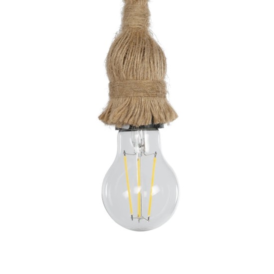 GLOBOSTAR® KENSI 00878 Boho Φωτιστικό Τοίχου - Απλίκα με Ντουί 1 x E27 AC 220-240V IP20 - Καφέ & Μπεζ - Μ7 x Π15 x Υ38cm GLOBOSTAR® KENSI 00878 Boho Φωτιστικό Τοίχου - Απλίκα με Ντουί 1 x E27 AC 220-240V IP20 - Καφέ & Μπεζ - Μ7 x Π15 x Υ38cm
