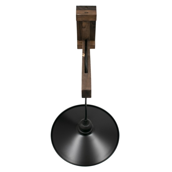 GLOBOSTAR® JONAS 00882 Vintage Φωτιστικό Τοίχου - Απλίκα με Ντουί 1 x E27 AC 220-240V IP20 - Καφέ & Μαύρο - Μ26 x Π50 x Υ50cm GLOBOSTAR® JONAS 00882 Vintage Φωτιστικό Τοίχου - Απλίκα με Ντουί 1 x E27 AC 220-240V IP20 - Καφέ & Μαύρο - Μ26 x Π50 x Υ50cm