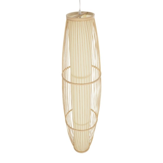 GLOBOSTAR® HIBISCUS 00892 Boho Κρεμαστό Φωτιστικό Οροφής με Ντουί 1 x E27 AC 220-240V IP20 - Μπεζ - Μ30 x Π30 x Υ120cm GLOBOSTAR® HIBISCUS 00892 Boho Κρεμαστό Φωτιστικό Οροφής με Ντουί 1 x E27 AC 220-240V IP20 - Μπεζ - Μ30 x Π30 x Υ120cm