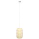 GLOBOSTAR® HIBISCUS 00893 Boho Κρεμαστό Φωτιστικό Οροφής με Ντουί 1 x E27 AC 220-240V IP20 - Μπεζ - Μ26 x Π26 x Υ38cm GLOBOSTAR® HIBISCUS 00893 Boho Κρεμαστό Φωτιστικό Οροφής με Ντουί 1 x E27 AC 220-240V IP20 - Μπεζ - Μ26 x Π26 x Υ38cm