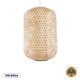 GLOBOSTAR® MAURITIUS 00901 Boho Κρεμαστό Φωτιστικό Οροφής με Ντουί 1 x E27 AC 220-240V IP20 - Μπεζ - Μ40 x Π40 x Υ60cm