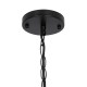 GLOBOSTAR® LOOP 00904 Μοντέρνο Κρεμαστό Φωτιστικό Οροφής με Ντουί 4 x E27 AC 220-240V IP20 - Μαύρο - Μ52 x Π52 x Υ45cm GLOBOSTAR® LOOP 00904 Μοντέρνο Κρεμαστό Φωτιστικό Οροφής με Ντουί 4 x E27 AC 220-240V IP20 - Μαύρο - Μ52 x Π52 x Υ45cm