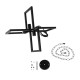 GLOBOSTAR® LOOP 00904 Μοντέρνο Κρεμαστό Φωτιστικό Οροφής με Ντουί 4 x E27 AC 220-240V IP20 - Μαύρο - Μ52 x Π52 x Υ45cm GLOBOSTAR® LOOP 00904 Μοντέρνο Κρεμαστό Φωτιστικό Οροφής με Ντουί 4 x E27 AC 220-240V IP20 - Μαύρο - Μ52 x Π52 x Υ45cm