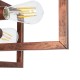 GLOBOSTAR® LOOP 00905 Μοντέρνο Κρεμαστό Φωτιστικό Οροφής με Ντουί 4 x E27 AC 220-240V IP20 - Χάλκινο - Μ52 x Π52 x Υ42cm GLOBOSTAR® LOOP 00905 Μοντέρνο Κρεμαστό Φωτιστικό Οροφής με Ντουί 4 x E27 AC 220-240V IP20 - Χάλκινο - Μ52 x Π52 x Υ42cm