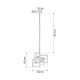 GLOBOSTAR® LOOP 00905 Μοντέρνο Κρεμαστό Φωτιστικό Οροφής με Ντουί 4 x E27 AC 220-240V IP20 - Χάλκινο - Μ52 x Π52 x Υ42cm GLOBOSTAR® LOOP 00905 Μοντέρνο Κρεμαστό Φωτιστικό Οροφής με Ντουί 4 x E27 AC 220-240V IP20 - Χάλκινο - Μ52 x Π52 x Υ42cm