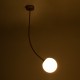 GLOBOSTAR® DRIZZLE 00921 Μοντέρνο Φωτιστικό Οροφής με Ντουί 1 x E27 AC 220-240V IP20 - Λευκό & Χρυσό - Μ15 x Π15 x Υ100cm GLOBOSTAR® DRIZZLE 00921 Μοντέρνο Φωτιστικό Οροφής με Ντουί 1 x E27 AC 220-240V IP20 - Λευκό & Χρυσό - Μ15 x Π15 x Υ100cm