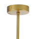 GLOBOSTAR® DRIZZLE 00921 Μοντέρνο Φωτιστικό Οροφής με Ντουί 1 x E27 AC 220-240V IP20 - Λευκό & Χρυσό - Μ15 x Π15 x Υ100cm GLOBOSTAR® DRIZZLE 00921 Μοντέρνο Φωτιστικό Οροφής με Ντουί 1 x E27 AC 220-240V IP20 - Λευκό & Χρυσό - Μ15 x Π15 x Υ100cm