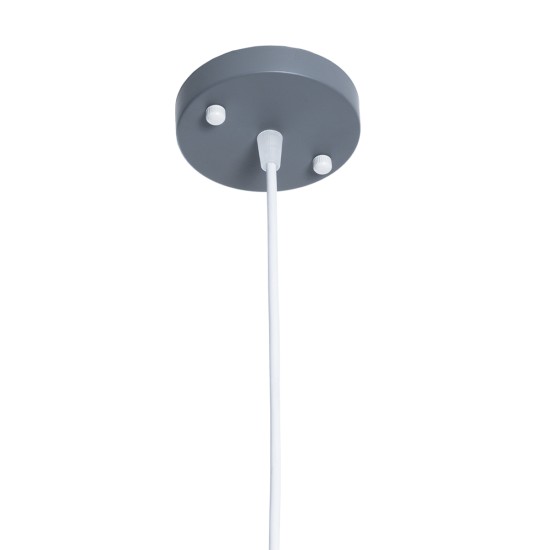 GLOBOSTAR® HAZEL 00925 Μοντέρνο Κρεμαστό Φωτιστικό Οροφής με Ντουί 1 x E27 AC 220-240V IP20 - Γκρι & Χρυσό - Μ12 x Π12 x Υ27cm GLOBOSTAR® HAZEL 00925 Μοντέρνο Κρεμαστό Φωτιστικό Οροφής με Ντουί 1 x E27 AC 220-240V IP20 - Γκρι & Χρυσό - Μ12 x Π12 x Υ27cm