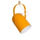GLOBOSTAR® HAZEL 00926 Μοντέρνο Κρεμαστό Φωτιστικό Οροφής με Ντουί 1 x E27 AC 220-240V IP20 - Πορτοκαλί & Χρυσό - Μ12 x Π12 x Υ27cm GLOBOSTAR® HAZEL 00926 Μοντέρνο Κρεμαστό Φωτιστικό Οροφής με Ντουί 1 x E27 AC 220-240V IP20 - Πορτοκαλί & Χρυσό - Μ12 x Π12 x Υ27cm
