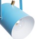 GLOBOSTAR® HAZEL 00927 Μοντέρνο Κρεμαστό Φωτιστικό Οροφής με Ντουί 1 x E27 AC 220-240V IP20 - Γαλάζιο & Χρυσό - Μ12 x Π12 x Υ27cm GLOBOSTAR® HAZEL 00927 Μοντέρνο Κρεμαστό Φωτιστικό Οροφής με Ντουί 1 x E27 AC 220-240V IP20 - Γαλάζιο & Χρυσό - Μ12 x Π12 x Υ27cm
