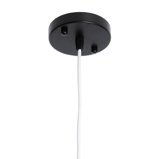 GLOBOSTAR® HAZEL 00930 Μοντέρνο Κρεμαστό Φωτιστικό Οροφής με Ντουί 1 x E27 AC 220-240V IP20 - Μαύρο & Χρυσό - Μ12 x Π12 x Υ27cm GLOBOSTAR® HAZEL 00930 Μοντέρνο Κρεμαστό Φωτιστικό Οροφής με Ντουί 1 x E27 AC 220-240V IP20 - Μαύρο & Χρυσό - Μ12 x Π12 x Υ27cm