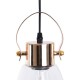 GLOBOSTAR® JAVER 00934 Vintage Κρεμαστό Φωτιστικό Οροφής με Ντουί 1 x E27 AC 220-240V IP20 - Διάφανο & Ροζ Χρυσό - Μ14.5 x Π14.5 x Υ28cm GLOBOSTAR® JAVER 00934 Vintage Κρεμαστό Φωτιστικό Οροφής με Ντουί 1 x E27 AC 220-240V IP20 - Διάφανο & Ροζ Χρυσό - Μ14.5 x Π14.5 x Υ28cm