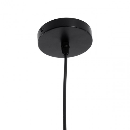 GLOBOSTAR® JAVER 00934 Vintage Κρεμαστό Φωτιστικό Οροφής με Ντουί 1 x E27 AC 220-240V IP20 - Διάφανο & Ροζ Χρυσό - Μ14.5 x Π14.5 x Υ28cm GLOBOSTAR® JAVER 00934 Vintage Κρεμαστό Φωτιστικό Οροφής με Ντουί 1 x E27 AC 220-240V IP20 - Διάφανο & Ροζ Χρυσό - Μ14.5 x Π14.5 x Υ28cm