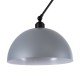 GLOBOSTAR® LOTUS 00937 Μοντέρνο Φωτιστικό Οροφής με Ντουί 1 x E27 AC 220-240V IP20 - Γκρι & Μαύρο - Μ30 x Π30 x Υ21cm GLOBOSTAR® LOTUS 00937 Μοντέρνο Φωτιστικό Οροφής με Ντουί 1 x E27 AC 220-240V IP20 - Γκρι & Μαύρο - Μ30 x Π30 x Υ21cm