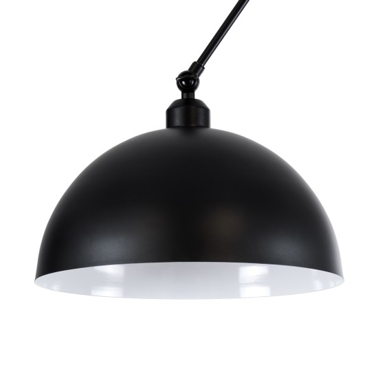 GLOBOSTAR® LOTUS 00939 Μοντέρνο Φωτιστικό Οροφής με Ντουί 1 x E27 AC 220-240V IP20 - Μαύρο - Μ30 x Π30 x Υ21cm GLOBOSTAR® LOTUS 00939 Μοντέρνο Φωτιστικό Οροφής με Ντουί 1 x E27 AC 220-240V IP20 - Μαύρο - Μ30 x Π30 x Υ21cm