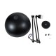 GLOBOSTAR® LOTUS 00939 Μοντέρνο Φωτιστικό Οροφής με Ντουί 1 x E27 AC 220-240V IP20 - Μαύρο - Μ30 x Π30 x Υ21cm GLOBOSTAR® LOTUS 00939 Μοντέρνο Φωτιστικό Οροφής με Ντουί 1 x E27 AC 220-240V IP20 - Μαύρο - Μ30 x Π30 x Υ21cm