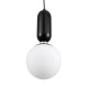 GLOBOSTAR® MAVERICK 00945 Μοντέρνο Κρεμαστό Φωτιστικό Οροφής με Ντουί 1 x E27 AC 220-240V IP20 - Μαύρο & Λευκό - Μ15 x Π15 x Υ33cm GLOBOSTAR® MAVERICK 00945 Μοντέρνο Κρεμαστό Φωτιστικό Οροφής με Ντουί 1 x E27 AC 220-240V IP20 - Μαύρο & Λευκό - Μ15 x Π15 x Υ33cm