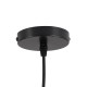 GLOBOSTAR® MAVERICK 00945 Μοντέρνο Κρεμαστό Φωτιστικό Οροφής με Ντουί 1 x E27 AC 220-240V IP20 - Μαύρο & Λευκό - Μ15 x Π15 x Υ33cm GLOBOSTAR® MAVERICK 00945 Μοντέρνο Κρεμαστό Φωτιστικό Οροφής με Ντουί 1 x E27 AC 220-240V IP20 - Μαύρο & Λευκό - Μ15 x Π15 x Υ33cm