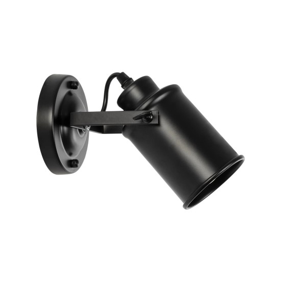 GLOBOSTAR® JAKE 00948 Μοντέρνο Φωτιστικό Τοίχου - Απλίκα με Ντουί 1 x E27 AC 220-240V IP20 - Μαύρο - Μ9 x Π22 x Y22cm GLOBOSTAR® JAKE 00948 Μοντέρνο Φωτιστικό Τοίχου - Απλίκα με Ντουί 1 x E27 AC 220-240V IP20 - Μαύρο - Μ9 x Π22 x Y22cm