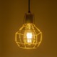 GLOBOSTAR® CAGE 00950 Vintage Κρεμαστό Φωτιστικό Οροφής με Ντουί 1 x E27 AC 220-240V IP20 - Χρυσό - Μ15 x Π15 x Y21cm GLOBOSTAR® CAGE 00950 Vintage Κρεμαστό Φωτιστικό Οροφής με Ντουί 1 x E27 AC 220-240V IP20 - Χρυσό - Μ15 x Π15 x Y21cm