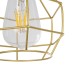 GLOBOSTAR® CAGE 00950 Vintage Κρεμαστό Φωτιστικό Οροφής με Ντουί 1 x E27 AC 220-240V IP20 - Χρυσό - Μ15 x Π15 x Y21cm GLOBOSTAR® CAGE 00950 Vintage Κρεμαστό Φωτιστικό Οροφής με Ντουί 1 x E27 AC 220-240V IP20 - Χρυσό - Μ15 x Π15 x Y21cm