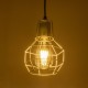 GLOBOSTAR® CAGE 00951 Vintage Κρεμαστό Φωτιστικό Οροφής με Ντουί 1 x E27 AC 220-240V IP20 - Ασημί - Μ15 x Π15 x Y21cm GLOBOSTAR® CAGE 00951 Vintage Κρεμαστό Φωτιστικό Οροφής με Ντουί 1 x E27 AC 220-240V IP20 - Ασημί - Μ15 x Π15 x Y21cm