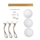 GLOBOSTAR® MONROE 00955 Μοντέρνο Κρεμαστό Φωτιστικό Οροφής με Ντουί 3 x E27 AC 220-240V IP20 - Χρυσό & Λευκό - Μ74 x Π25 x Υ50cm GLOBOSTAR® MONROE 00955 Μοντέρνο Κρεμαστό Φωτιστικό Οροφής με Ντουί 3 x E27 AC 220-240V IP20 - Χρυσό & Λευκό - Μ74 x Π25 x Υ50cm