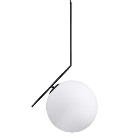 GLOBOSTAR® MONROE 00957 Μοντέρνο Κρεμαστό Φωτιστικό Οροφής με Ντουί 1 x E27 AC 220-240V IP20 - Μαύρο & Λευκό - Μ30 x Π30 x Υ75cm GLOBOSTAR® MONROE 00957 Μοντέρνο Κρεμαστό Φωτιστικό Οροφής με Ντουί 1 x E27 AC 220-240V IP20 - Μαύρο & Λευκό - Μ30 x Π30 x Υ75cm
