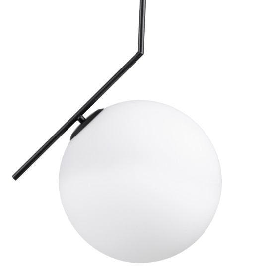 GLOBOSTAR® MONROE 00957 Μοντέρνο Κρεμαστό Φωτιστικό Οροφής με Ντουί 1 x E27 AC 220-240V IP20 - Μαύρο & Λευκό - Μ30 x Π30 x Υ75cm GLOBOSTAR® MONROE 00957 Μοντέρνο Κρεμαστό Φωτιστικό Οροφής με Ντουί 1 x E27 AC 220-240V IP20 - Μαύρο & Λευκό - Μ30 x Π30 x Υ75cm