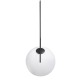 GLOBOSTAR® MONROE 00957 Μοντέρνο Κρεμαστό Φωτιστικό Οροφής με Ντουί 1 x E27 AC 220-240V IP20 - Μαύρο & Λευκό - Μ30 x Π30 x Υ75cm GLOBOSTAR® MONROE 00957 Μοντέρνο Κρεμαστό Φωτιστικό Οροφής με Ντουί 1 x E27 AC 220-240V IP20 - Μαύρο & Λευκό - Μ30 x Π30 x Υ75cm