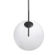 GLOBOSTAR® MONROE 00957 Μοντέρνο Κρεμαστό Φωτιστικό Οροφής με Ντουί 1 x E27 AC 220-240V IP20 - Μαύρο & Λευκό - Μ30 x Π30 x Υ75cm GLOBOSTAR® MONROE 00957 Μοντέρνο Κρεμαστό Φωτιστικό Οροφής με Ντουί 1 x E27 AC 220-240V IP20 - Μαύρο & Λευκό - Μ30 x Π30 x Υ75cm