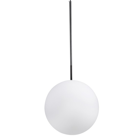 GLOBOSTAR® MONROE 00957 Μοντέρνο Κρεμαστό Φωτιστικό Οροφής με Ντουί 1 x E27 AC 220-240V IP20 - Μαύρο & Λευκό - Μ30 x Π30 x Υ75cm GLOBOSTAR® MONROE 00957 Μοντέρνο Κρεμαστό Φωτιστικό Οροφής με Ντουί 1 x E27 AC 220-240V IP20 - Μαύρο & Λευκό - Μ30 x Π30 x Υ75cm