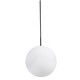 GLOBOSTAR® MONROE 00957 Μοντέρνο Κρεμαστό Φωτιστικό Οροφής με Ντουί 1 x E27 AC 220-240V IP20 - Μαύρο & Λευκό - Μ30 x Π30 x Υ75cm GLOBOSTAR® MONROE 00957 Μοντέρνο Κρεμαστό Φωτιστικό Οροφής με Ντουί 1 x E27 AC 220-240V IP20 - Μαύρο & Λευκό - Μ30 x Π30 x Υ75cm