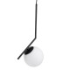 GLOBOSTAR® MONROE 00959 Μοντέρνο Κρεμαστό Φωτιστικό Οροφής με Ντουί 1 x E27 AC 220-240V IP20 - Μαύρο & Λευκό - Μ15 x Π15 x Υ49cm GLOBOSTAR® MONROE 00959 Μοντέρνο Κρεμαστό Φωτιστικό Οροφής με Ντουί 1 x E27 AC 220-240V IP20 - Μαύρο & Λευκό - Μ15 x Π15 x Υ49cm