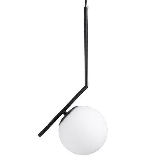 GLOBOSTAR® MONROE 00959 Μοντέρνο Κρεμαστό Φωτιστικό Οροφής με Ντουί 1 x E27 AC 220-240V IP20 - Μαύρο & Λευκό - Μ15 x Π15 x Υ49cm GLOBOSTAR® MONROE 00959 Μοντέρνο Κρεμαστό Φωτιστικό Οροφής με Ντουί 1 x E27 AC 220-240V IP20 - Μαύρο & Λευκό - Μ15 x Π15 x Υ49cm