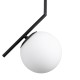 GLOBOSTAR® MONROE 00959 Μοντέρνο Κρεμαστό Φωτιστικό Οροφής με Ντουί 1 x E27 AC 220-240V IP20 - Μαύρο & Λευκό - Μ15 x Π15 x Υ49cm GLOBOSTAR® MONROE 00959 Μοντέρνο Κρεμαστό Φωτιστικό Οροφής με Ντουί 1 x E27 AC 220-240V IP20 - Μαύρο & Λευκό - Μ15 x Π15 x Υ49cm