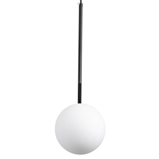 GLOBOSTAR® MONROE 00959 Μοντέρνο Κρεμαστό Φωτιστικό Οροφής με Ντουί 1 x E27 AC 220-240V IP20 - Μαύρο & Λευκό - Μ15 x Π15 x Υ49cm GLOBOSTAR® MONROE 00959 Μοντέρνο Κρεμαστό Φωτιστικό Οροφής με Ντουί 1 x E27 AC 220-240V IP20 - Μαύρο & Λευκό - Μ15 x Π15 x Υ49cm