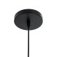 GLOBOSTAR® CARTER 00960 Μοντέρνο Κρεμαστό Φωτιστικό Οροφής με Ντουί 1 x E27 AC 220-240V IP20 - Μαύρο & Μπεζ - Μ28 x Π28 x Υ23cm GLOBOSTAR® CARTER 00960 Μοντέρνο Κρεμαστό Φωτιστικό Οροφής με Ντουί 1 x E27 AC 220-240V IP20 - Μαύρο & Μπεζ - Μ28 x Π28 x Υ23cm