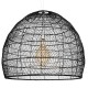 GLOBOSTAR® MALIBU 00966 Boho Κρεμαστό Φωτιστικό Οροφής με Ντουί 1 x E27 AC 220-240V IP20 - Μαύρο - Μ100 x Π100 x Y86cm GLOBOSTAR® MALIBU 00966 Boho Κρεμαστό Φωτιστικό Οροφής με Ντουί 1 x E27 AC 220-240V IP20 - Μαύρο - Μ100 x Π100 x Y86cm