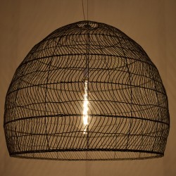 GLOBOSTAR® MALIBU 00966 Boho Κρεμαστό Φωτιστικό Οροφής με Ντουί 1 x E27 AC 220-240V IP20 - Μαύρο - Μ100 x Π100 x Y86cm GLOBOSTAR® MALIBU 00966 Boho Κρεμαστό Φωτιστικό Οροφής με Ντουί 1 x E27 AC 220-240V IP20 - Μαύρο - Μ100 x Π100 x Y86cm